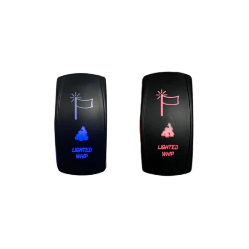LED Whip Chunky Monkey Apex Whip 13" Pair