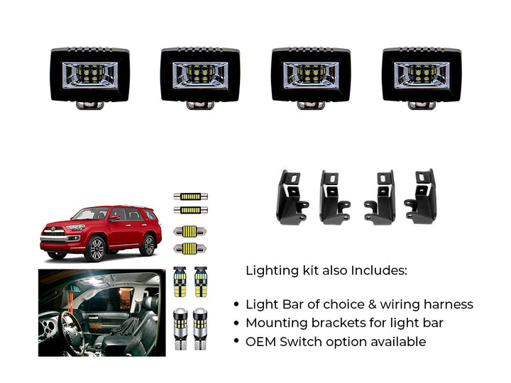 Cali Raised LED Premium Roof Rack For 4Runner (2010-2024)