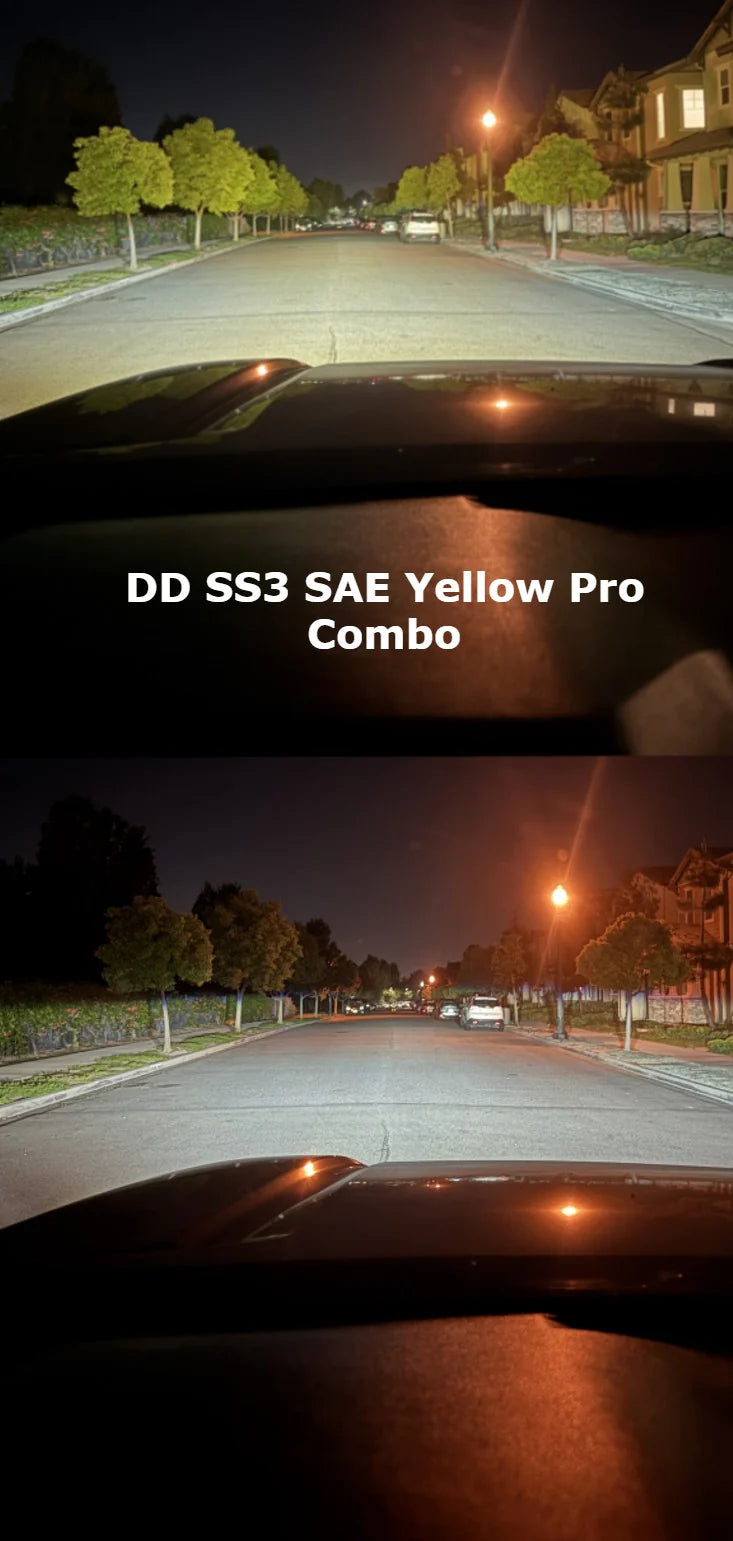 Baja 686 Industries LLC DD SS3 Led vent cover (Matte Black) + DD SS3 Sport Led Pod pair for Tacoma (2024+)