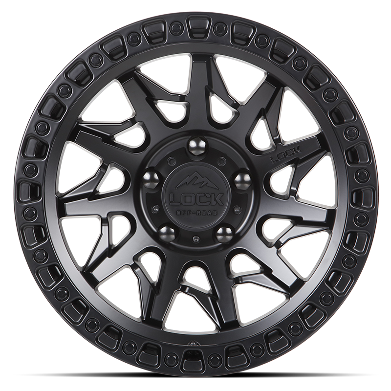 Lock Off-Road LUNATIC- MATTE BLACK