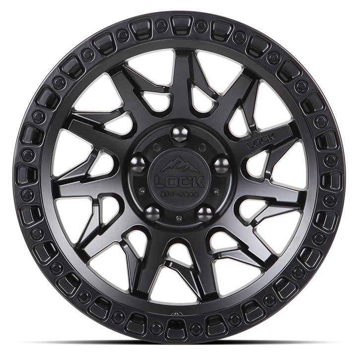 Lock Off-Road LUNATIC- MATTE BLACK