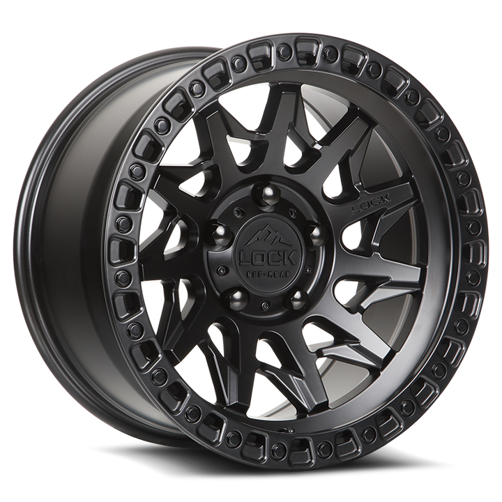 Lock Off-Road LUNATIC- MATTE BLACK