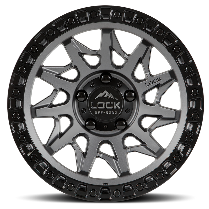 Lock Off-Road LUNATIC- MATTE GREY