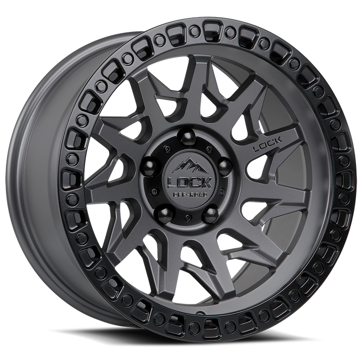 Lock Off-Road LUNATIC- MATTE GREY