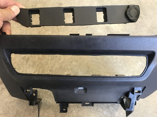 3rd Gen Tacoma Lower switch panel