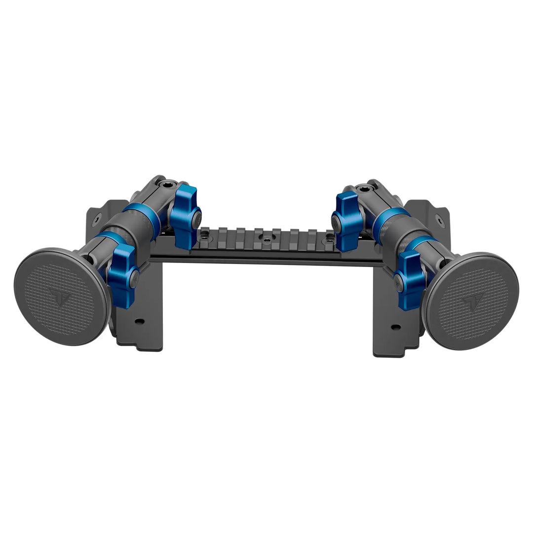 TRAXX™ - Assault Track Picatinny Dash Bracket With Dual MagSafe Phone Mounts | 2022 Ford Super Duty (Compatible With 12” Screen ONLY)