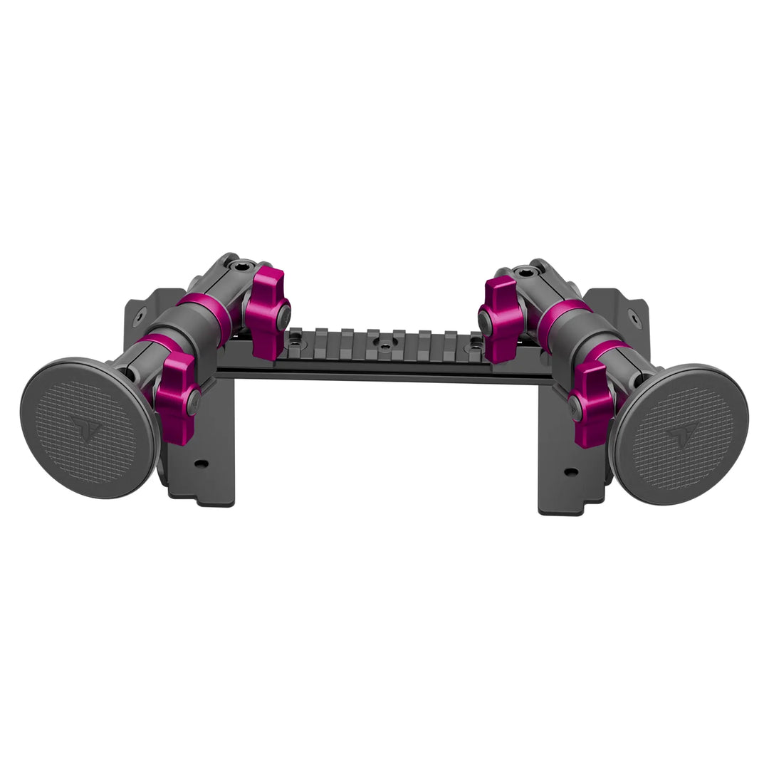 TRAXX™ - Assault Track Picatinny Dash Bracket With Dual MagSafe Phone Mounts | 2022 Ford Super Duty (Compatible With 12” Screen ONLY)