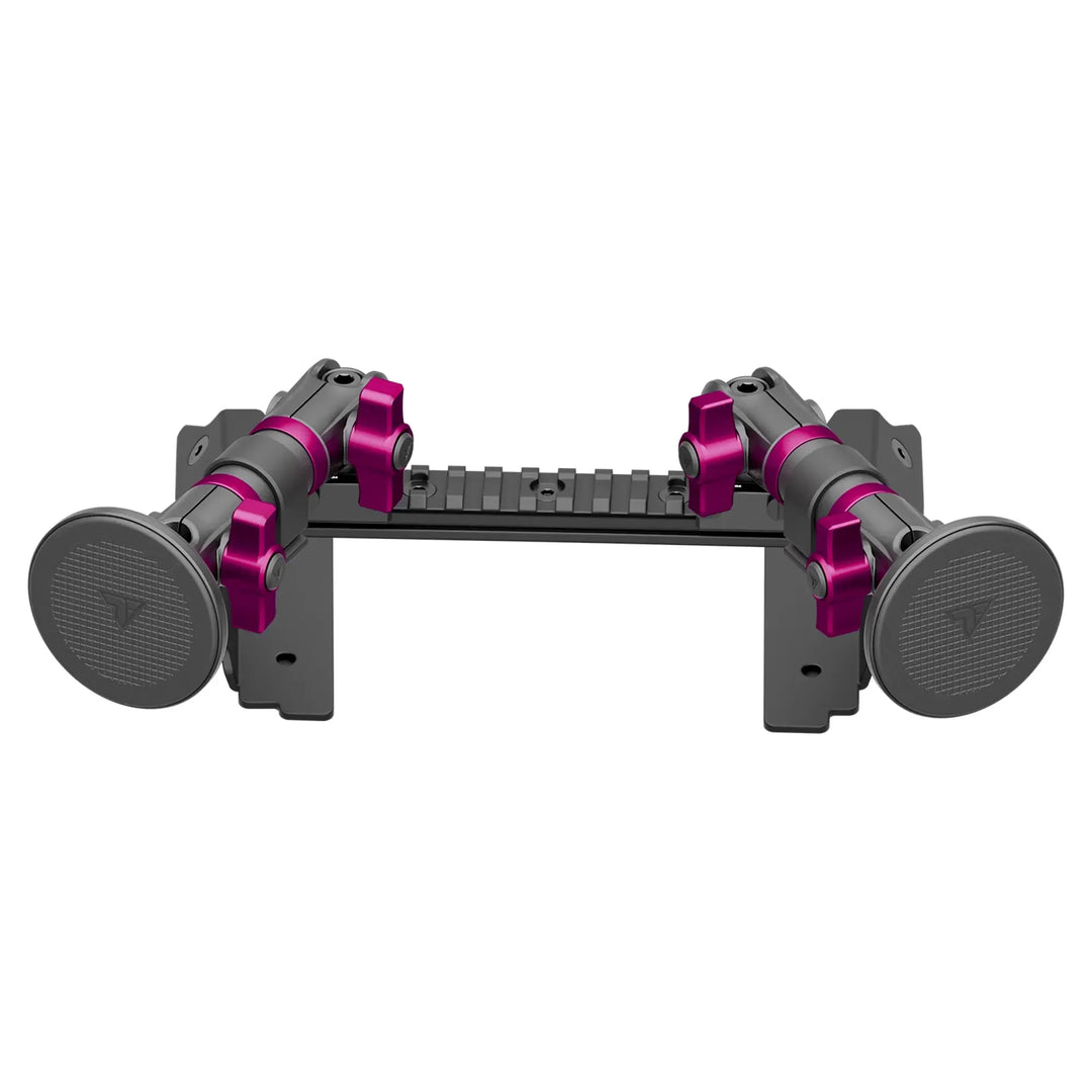 TRAXX™ - Assault Track Picatinny Dash Bracket With Dual MagSafe Phone Mounts | 2022 Ford Super Duty (Compatible With 12” Screen ONLY)