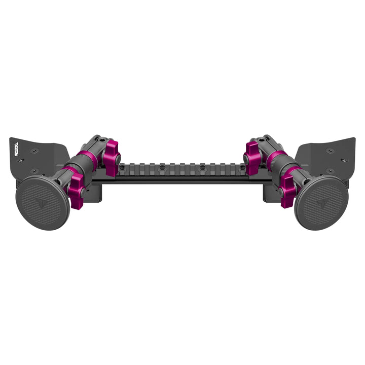 TRAXX™ - Assault Track Picatinny Dash Bracket With Dual MagSafe Phone Mounts | 2021 - 2025 Ford F-150 (See Compatibility Info For Specific Year/Trim Fitment Details)