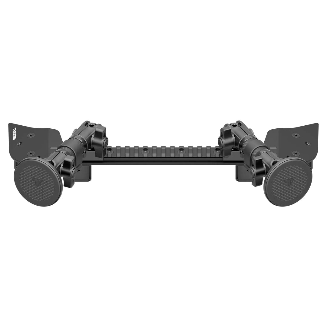 TRAXX™ - Assault Track Picatinny Dash Bracket With Dual MagSafe Phone Mounts | 2021 - 2025 Ford F-150 (See Compatibility Info For Specific Year/Trim Fitment Details)