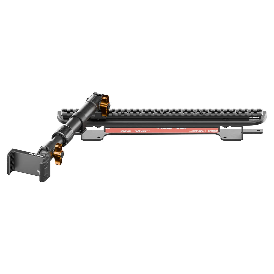 TRAXX™ - Assault Track Picatinny Dash Bracket With 20LITE Phone Mount | Telescoping Arm | 2024 - 2025 Ford F-150 (See Compatibility Info For Specific Year/Trim Fitment Details)