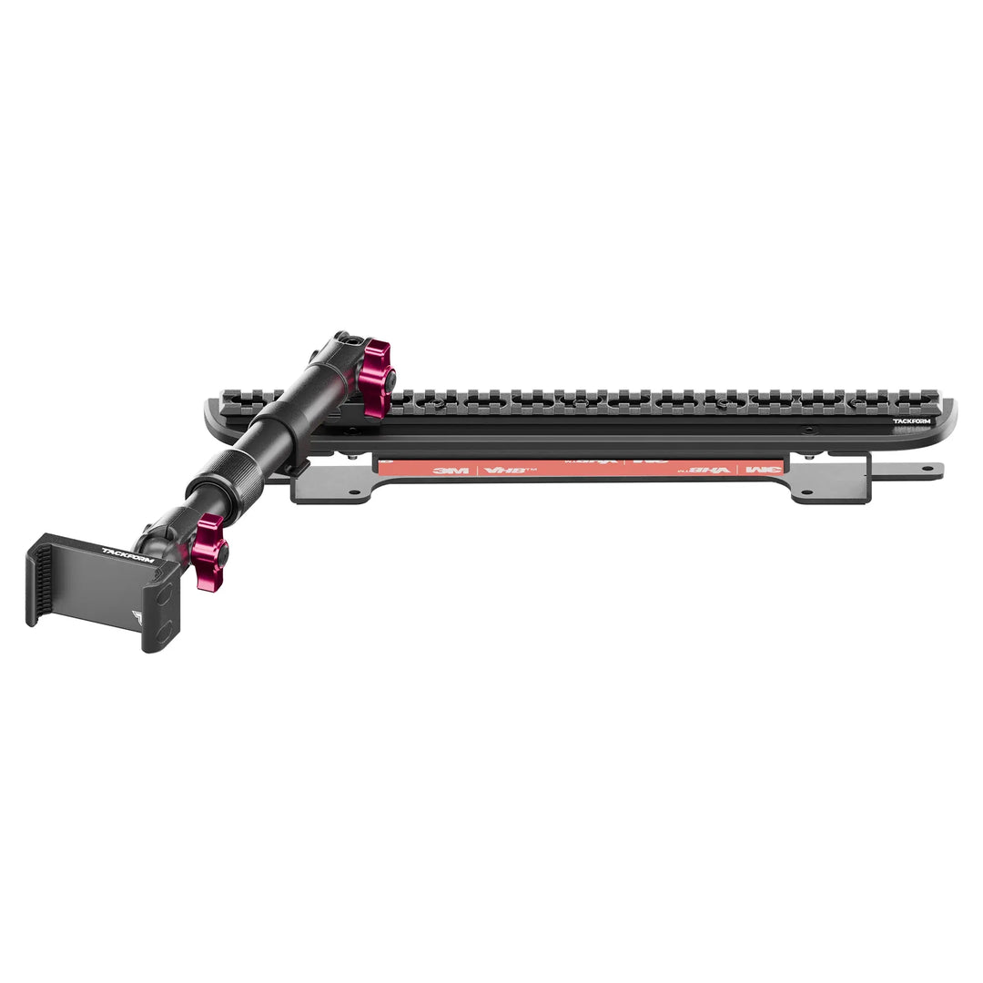TRAXX™ - Assault Track Picatinny Dash Bracket With 20LITE Phone Mount | Telescoping Arm | 2024 - 2025 Ford F-150 (See Compatibility Info For Specific Year/Trim Fitment Details)