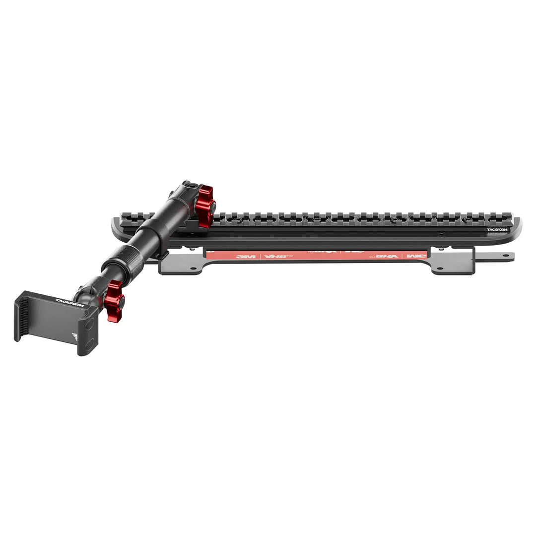 TRAXX™ - Assault Track Picatinny Dash Bracket With 20LITE Phone Mount | Telescoping Arm | 2024 - 2025 Ford F-150 (See Compatibility Info For Specific Year/Trim Fitment Details)