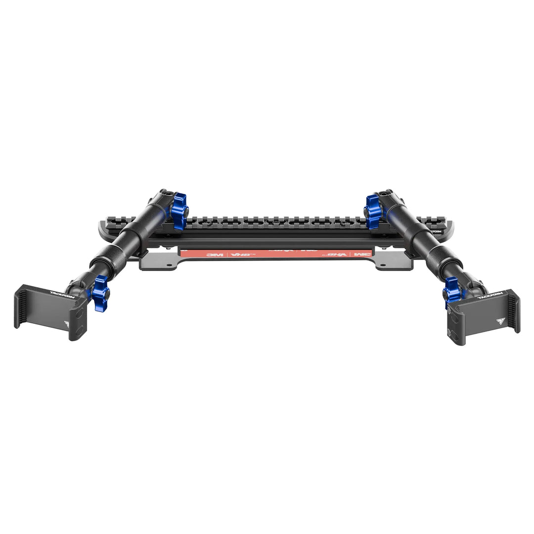 TRAXX™ - Assault Track Picatinny Dash Bracket With Dual 20LITE Phone Mounts | Telescoping Arm | 2024 - 2025 Ford F-150 (See Compatibility Info For Specific Year/Trim Fitment Details)