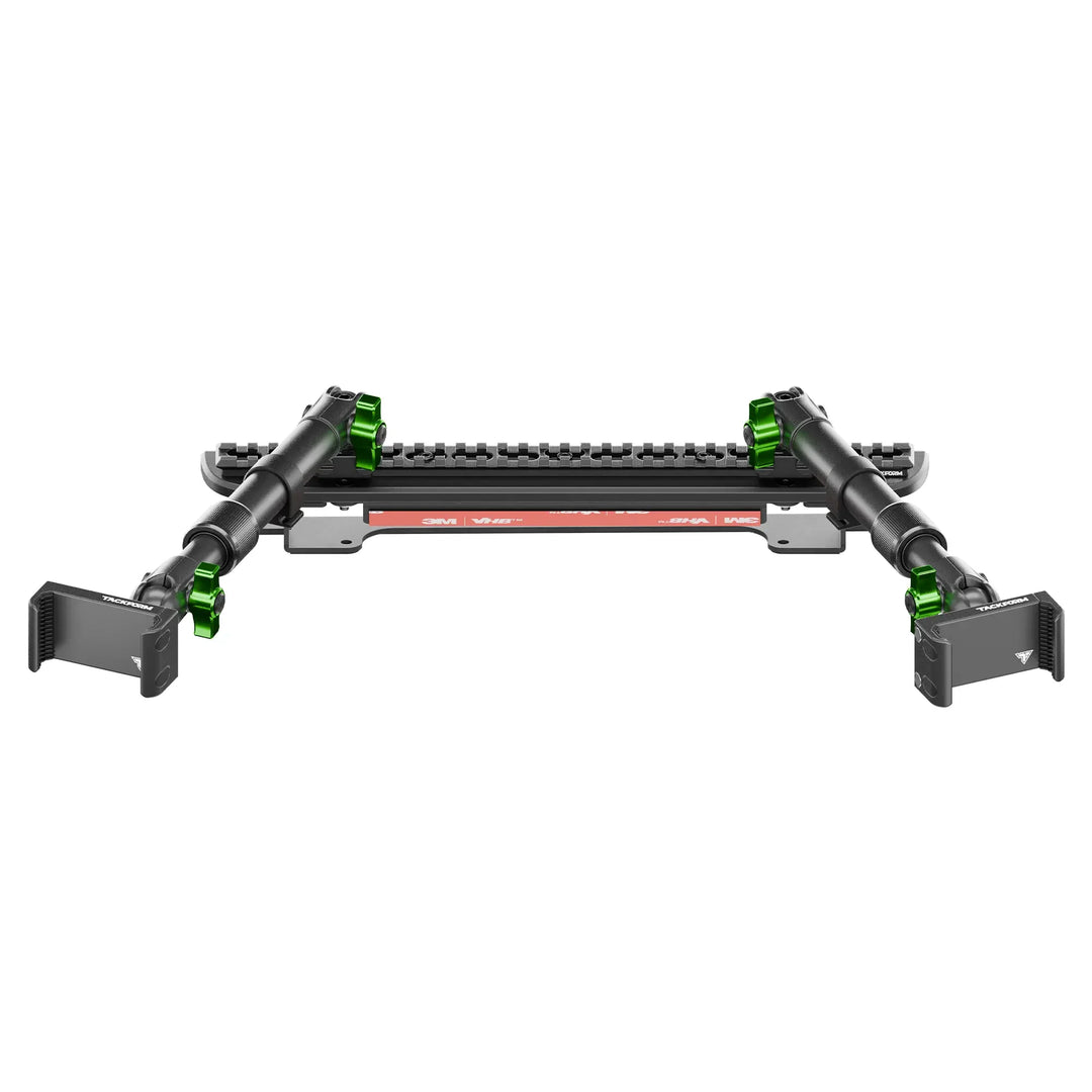 TRAXX™ - Assault Track Picatinny Dash Bracket With Dual 20LITE Phone Mounts | Telescoping Arm | 2024 - 2025 Ford F-150 (See Compatibility Info For Specific Year/Trim Fitment Details)
