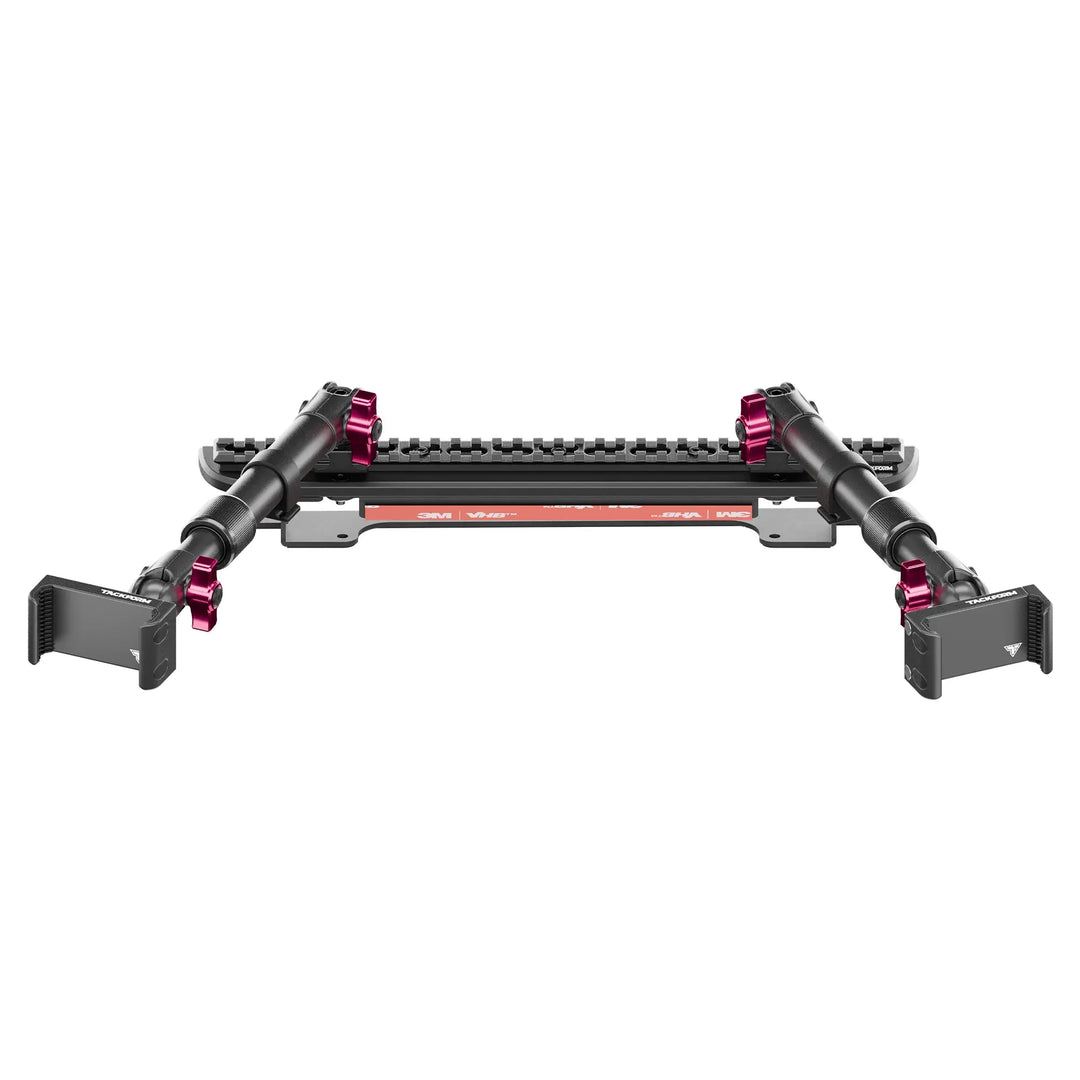 TRAXX™ - Assault Track Picatinny Dash Bracket With Dual 20LITE Phone Mounts | Telescoping Arm | 2024 - 2025 Ford F-150 (See Compatibility Info For Specific Year/Trim Fitment Details)