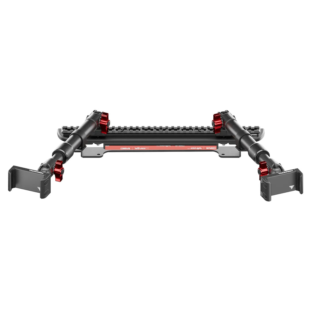 TRAXX™ - Assault Track Picatinny Dash Bracket With Dual 20LITE Phone Mounts | Telescoping Arm | 2024 - 2025 Ford F-150 (See Compatibility Info For Specific Year/Trim Fitment Details)