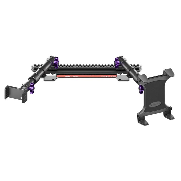 TRAXX™ - Assault Track Picatinny Dash Bracket With 20LITE Phone Mount and Tablet Holder | Telescoping Arm | 2024 - 2025 Ford F-150 (See Compatibility Info For Specific Year/Trim Fitment Details)