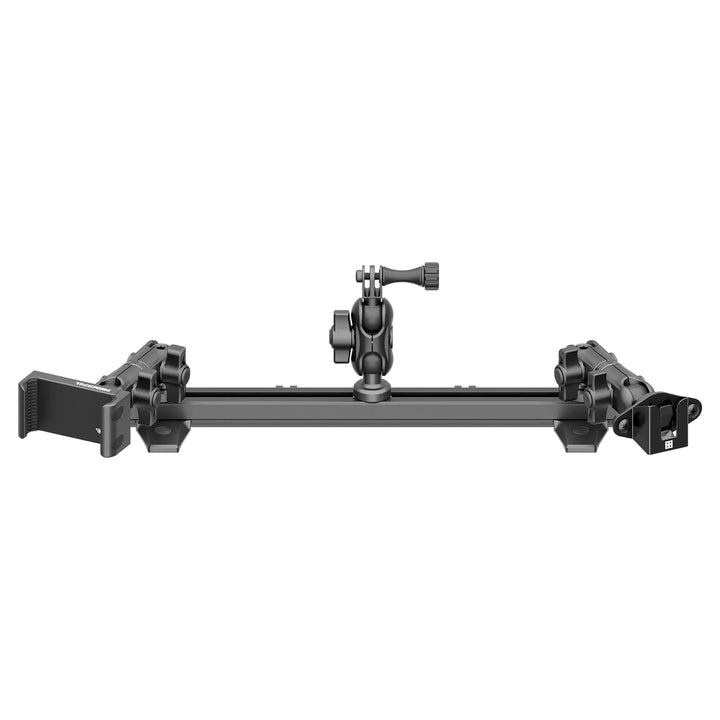 Tackform Slim Track Dash Bracket With 20LITE Phone, GoPro & 2-in-1 CB Mic Holders for 4Runner (2010-2024)