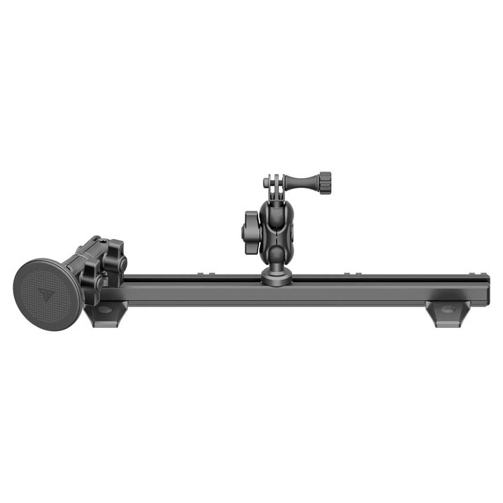 TRAXX™ - Slim Track Dash Bracket With MagSafe Phone Mount & GoPro/Action Camera Mount | 2010-2024 Toyota 4Runner