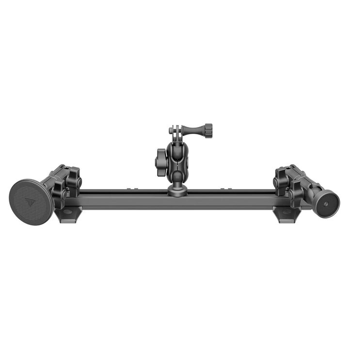 Tackform Slim Track Dash Bracket With MagSafe Phone Mount, Midland MXT Magnetic Radio Holder & GoPro/Action Camera Mount for 4Runner (2010-2024)