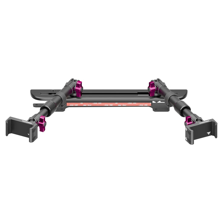 TRAXX™ - Slim Track Dash Bracket With Dual 20LITE Phone Mounts | Telescoping Arm | 2024-2026 Ford F-150 (See Compatibility Info For Specific Year/Trim Fitment Details)