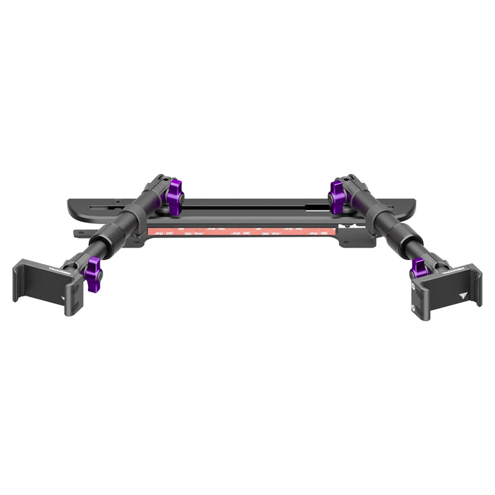 TRAXX™ - Slim Track Dash Bracket With Dual 20LITE Phone Mounts | Telescoping Arm | 2024-2026 Ford F-150 (See Compatibility Info For Specific Year/Trim Fitment Details)