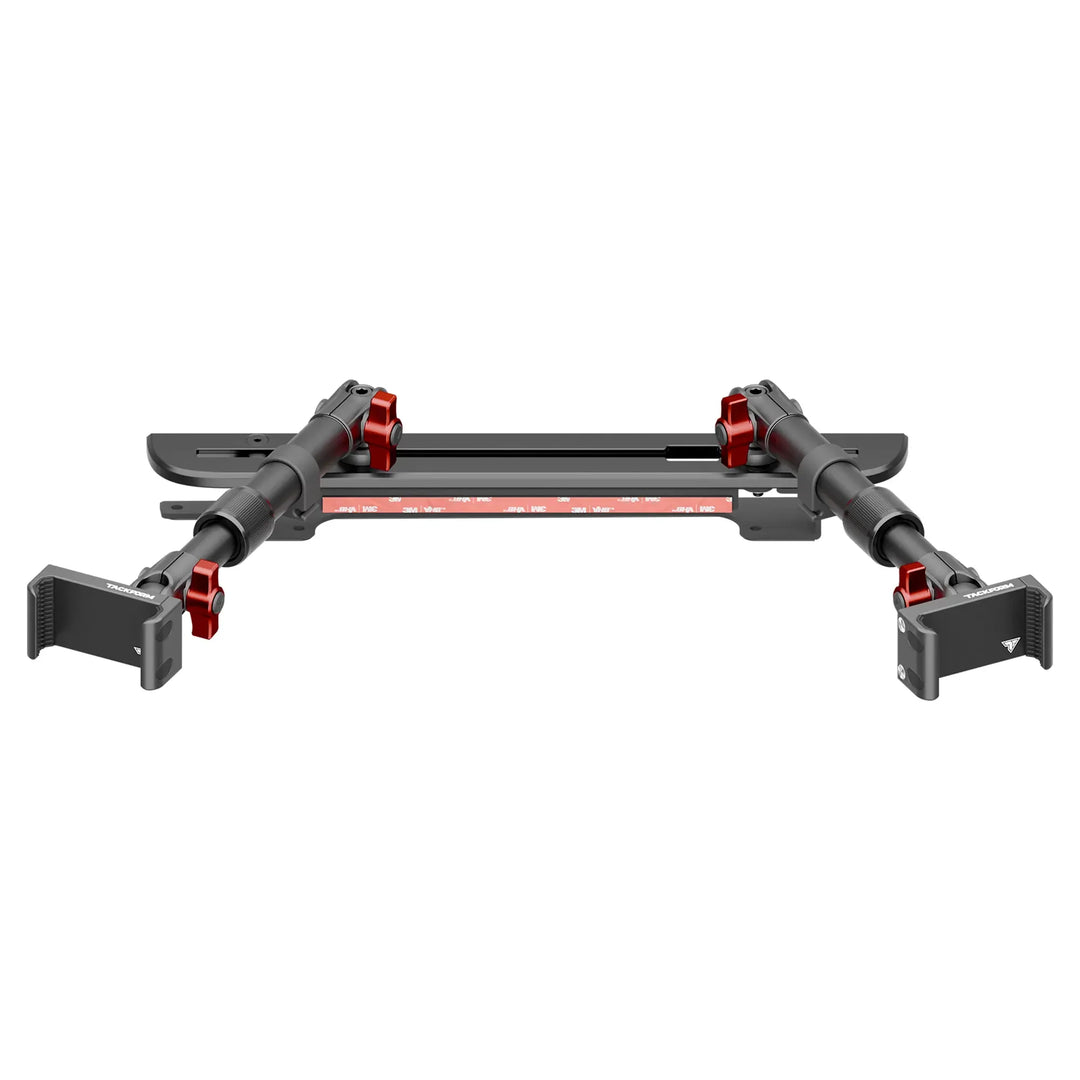 TRAXX™ - Slim Track Dash Bracket With Dual 20LITE Phone Mounts | Telescoping Arm | 2024-2026 Ford F-150 (See Compatibility Info For Specific Year/Trim Fitment Details)