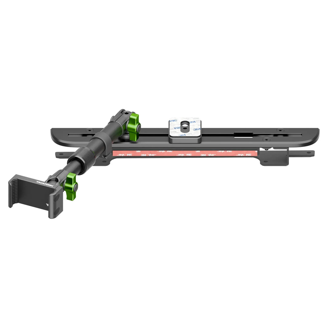 TRAXX™ - Slim Track Dash Bracket With 20LITE Phone Mount and Magnetic Radar Detector Holder | Telescoping Arm | 2024-2026 Ford F-150 (See Compatibility Info For Specific Year/Trim Fitment Details)