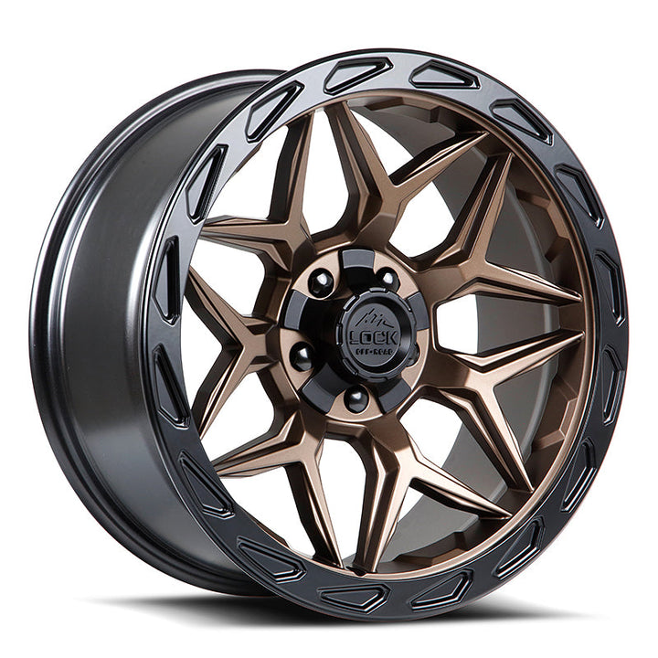 Lock Off-Road MATRIX- MATTE BRONZE