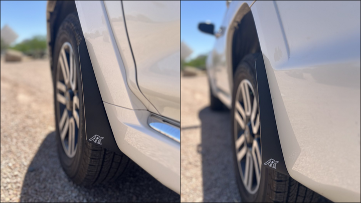 Ark Splash Guards TriXPoly Micro Flare Mudflap Deletes for 4Runner Limited (2010-2024)