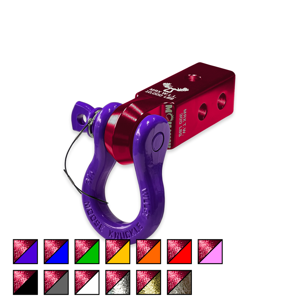 Forward Notion, LLC B'oh 3/4 Spin Pin Shackle and Mohawk 2.0 Receiver Combo