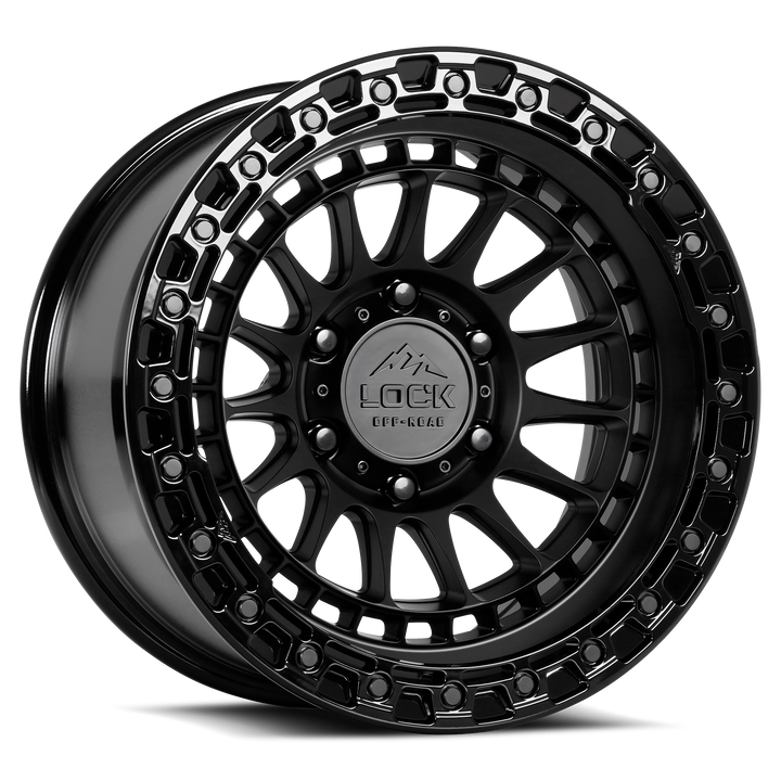 Lock Off-Road MOJAVE - MATTE BLACK | GLOSS LIP
