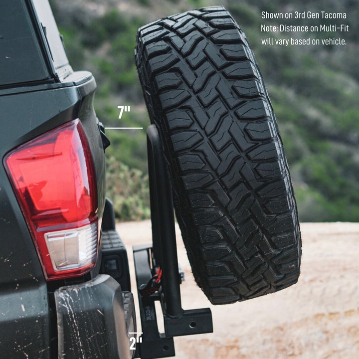 RIGd Supply UltraSwing™ Multi-Fit Spare Tire Hitch Mount | RiGd Supply