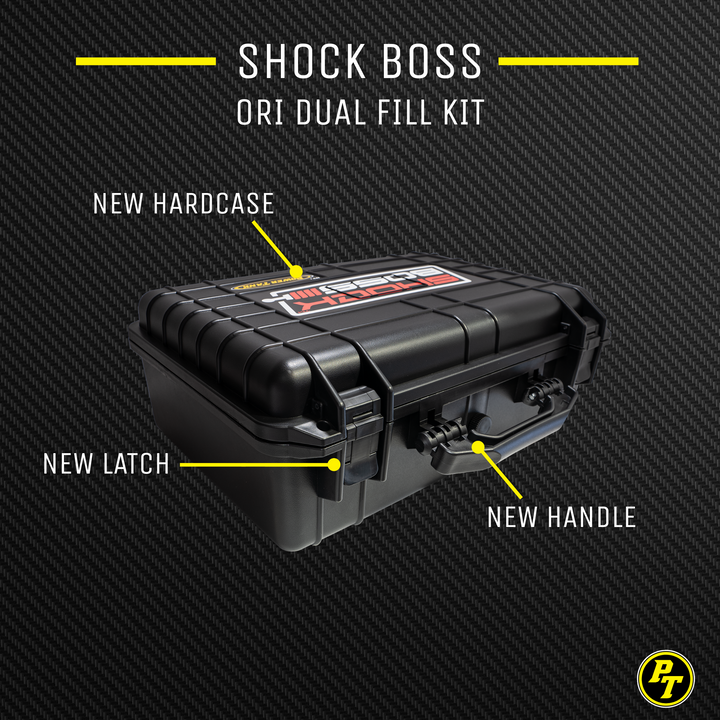 ORI Shock Boss™ V2 - 800 psi Dual Fill Strut Inflator - Portable Nitrogen Shock Tuning Kit