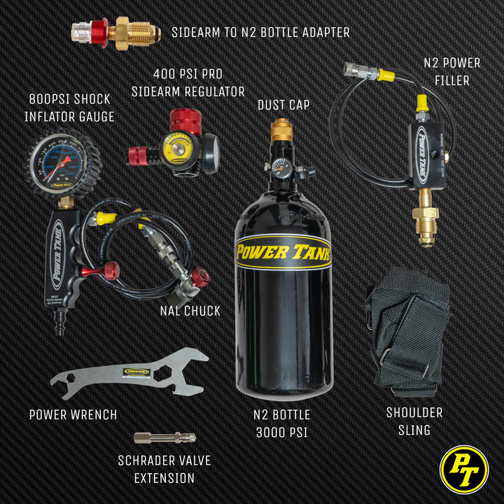 Shock Boss™ V2 - Portable Nitrogen Shock Tuning Kit