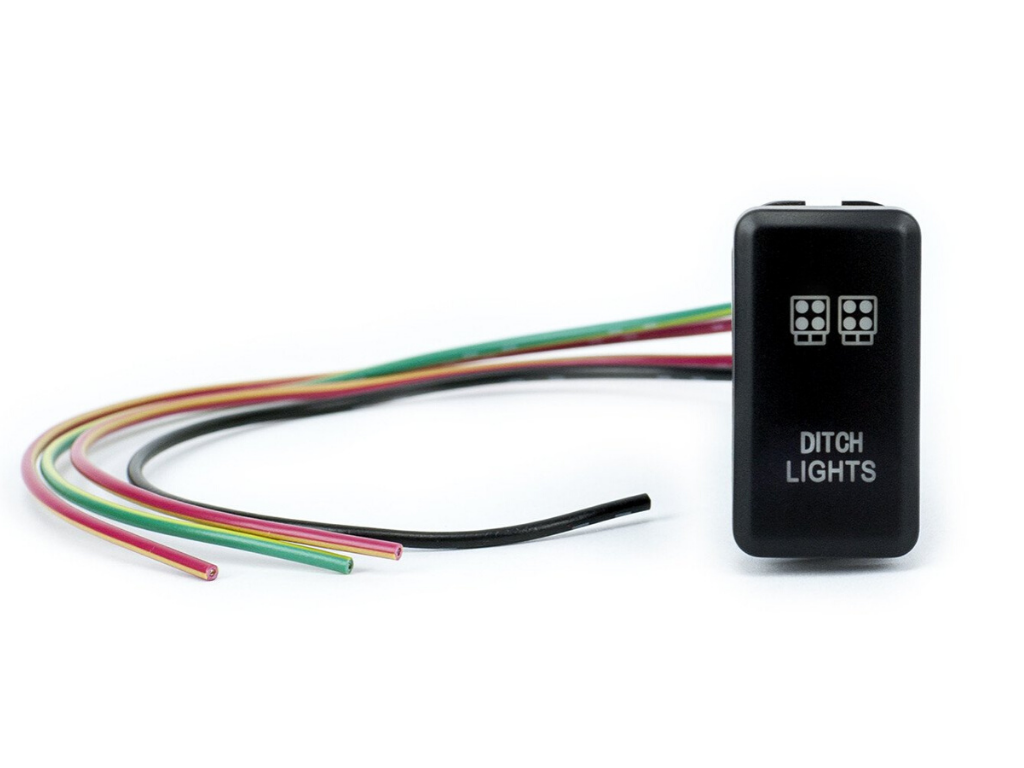 Cali Raised LED Tall Style Toyota OEM Style "DITCH LIGHTS" Switch