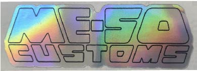 Meso Customs Stickers