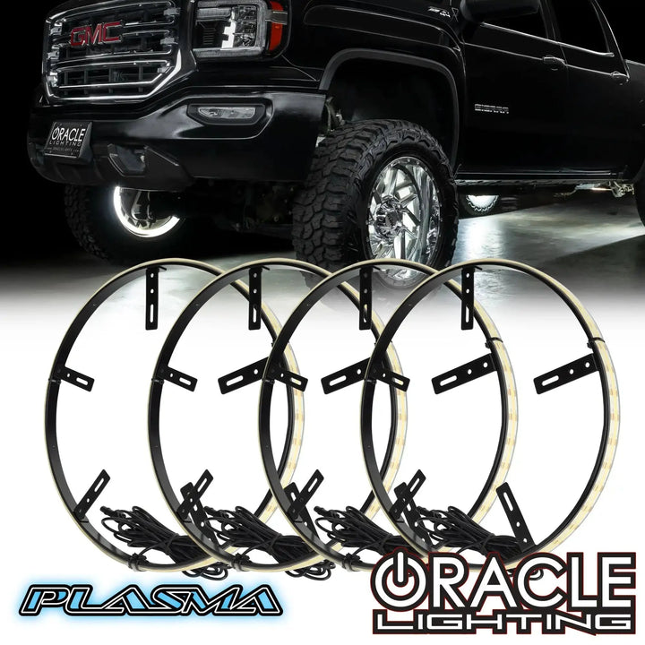 ORACLE Lighting LED Illuminated Wheel Rings - 16.5" PLASMA™