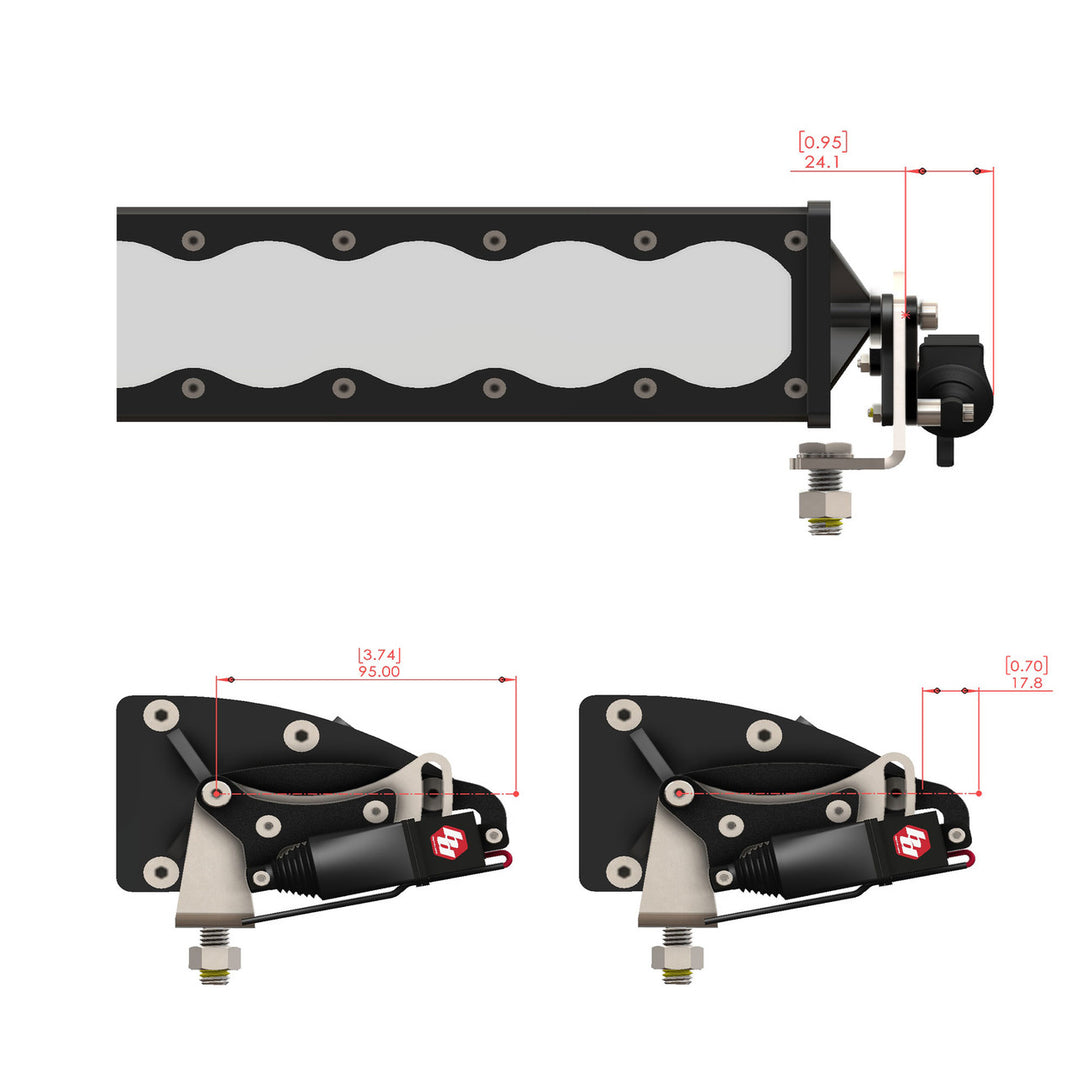 Baja Designs Reflex Light Actuator Kit – OnX6+ Light Bar - Universal