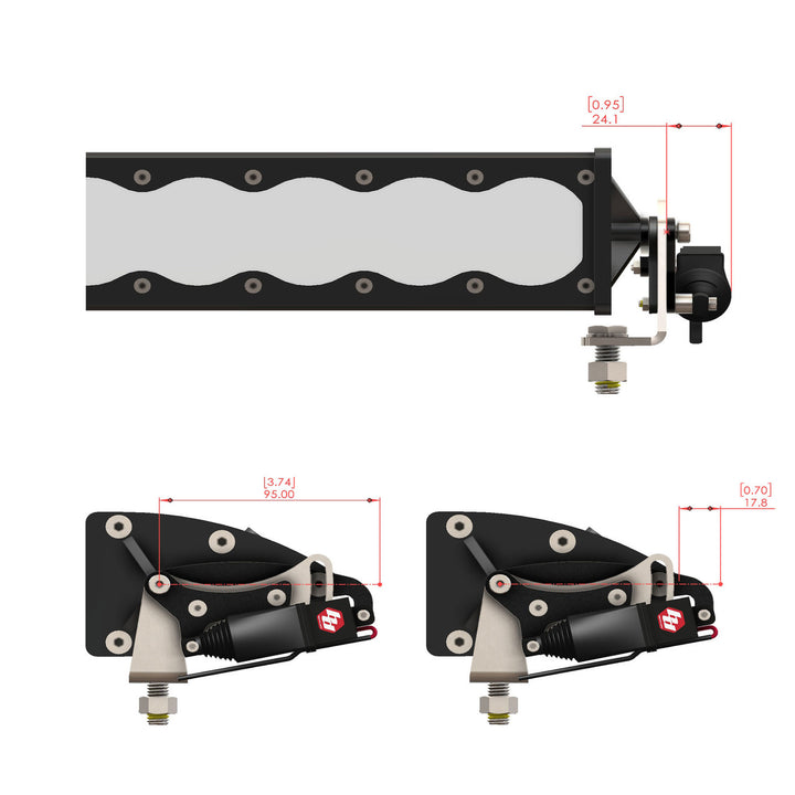 Baja Designs Reflex Light Actuator Kit – OnX6+ Light Bar - Universal