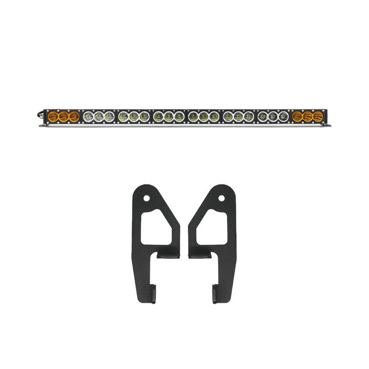 Cali Raised LED Premium Roof Rack Front Light Bar Kit for Tacoma (2024+) & 4Runner (2025+)