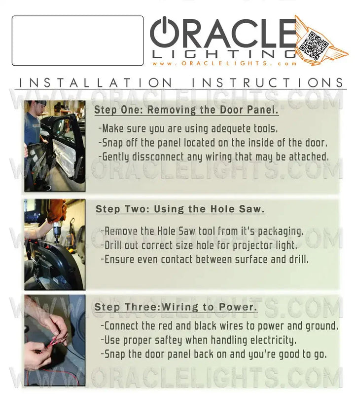Toyota ORACLE Lighting GOBO LED Door Light Projector