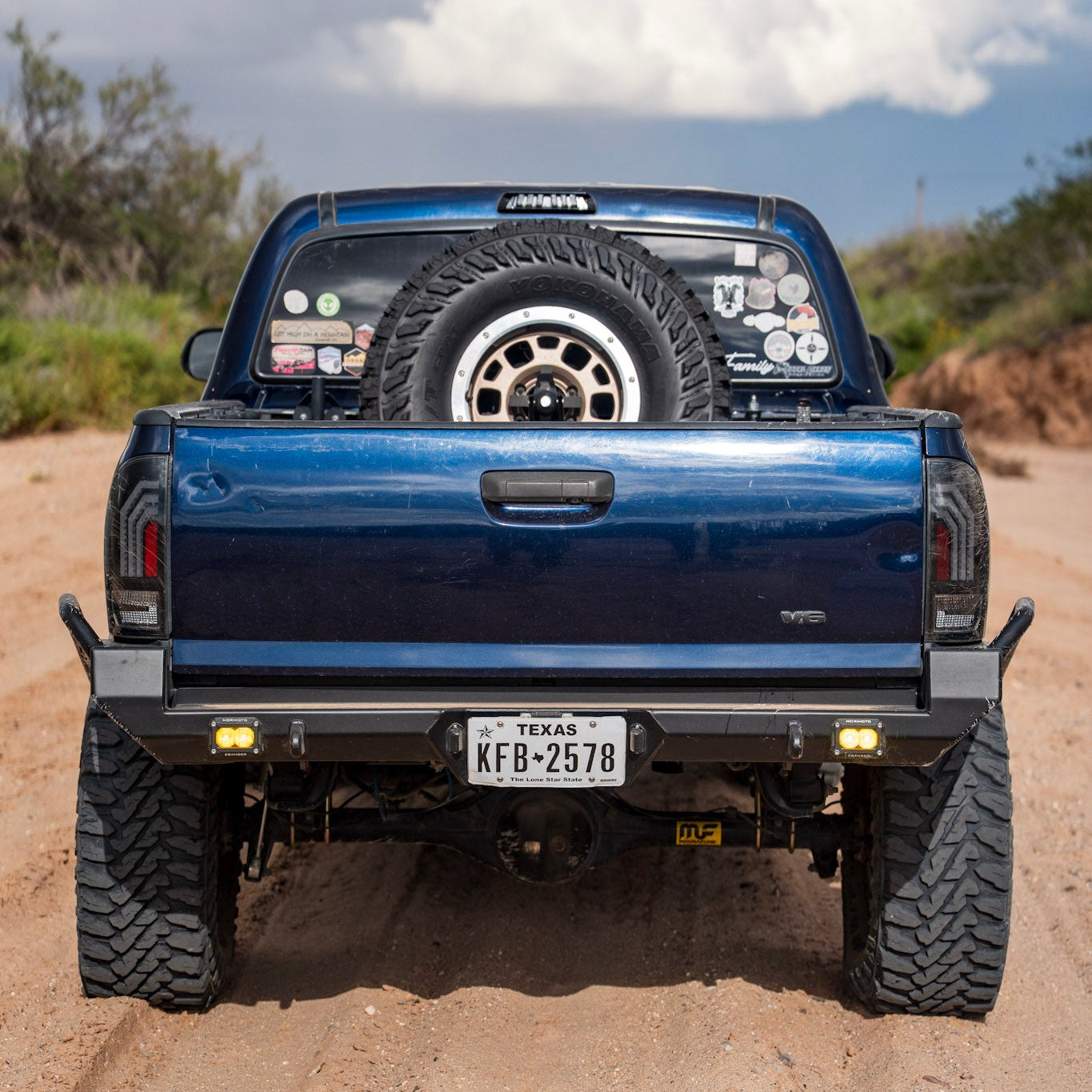 DRT Fabrication High Clearance Rear Bumper for Tacoma (2005-2015)