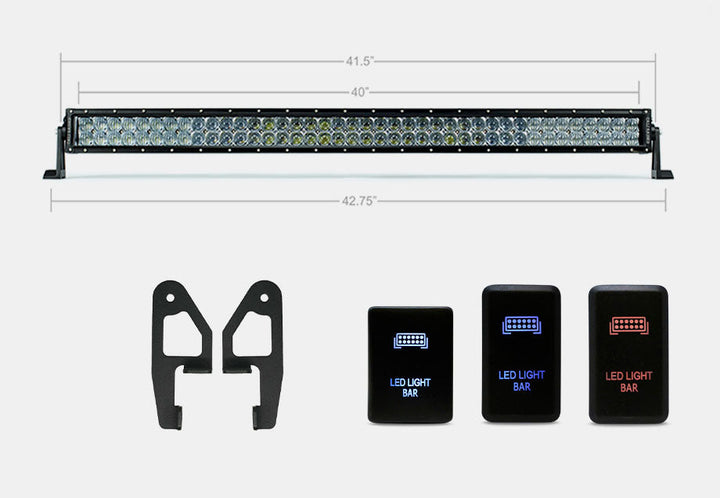 Cali Raised LED Premium Roof Rack Lighting Kit for Tundra