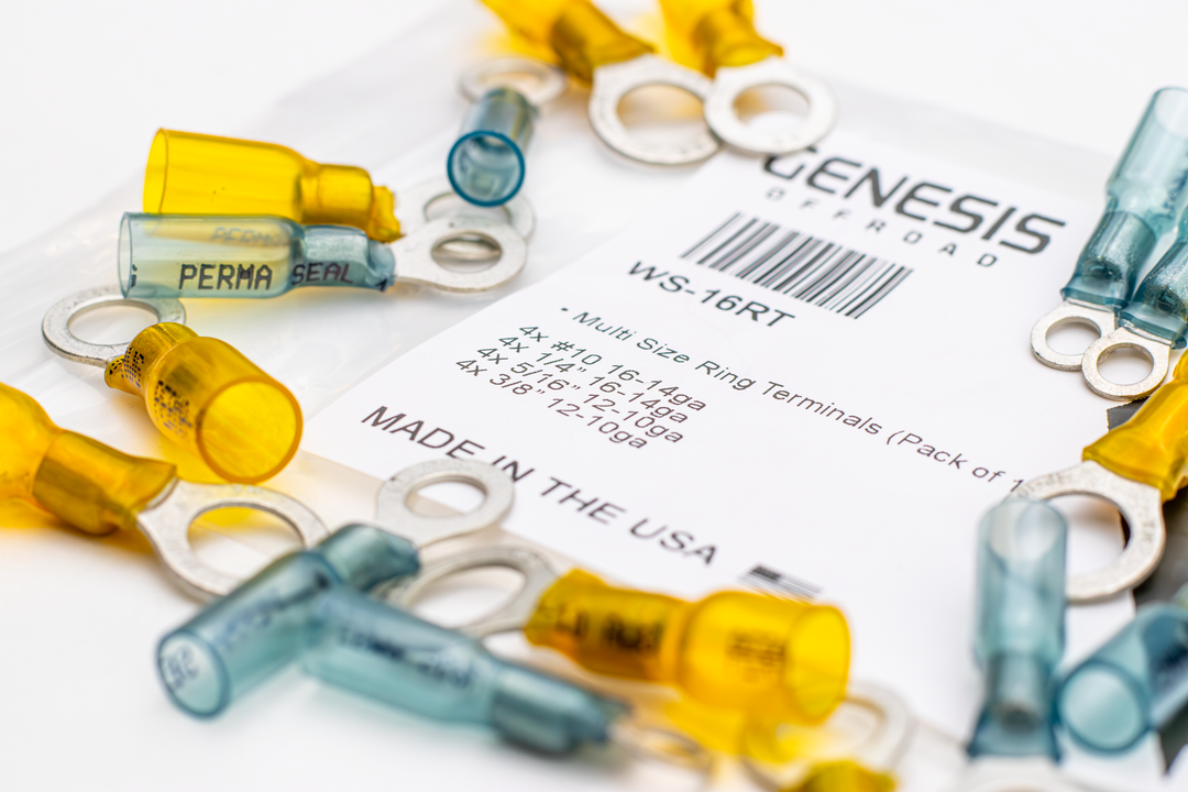 Genesis Offroad Multi-Size Ring Terminals
