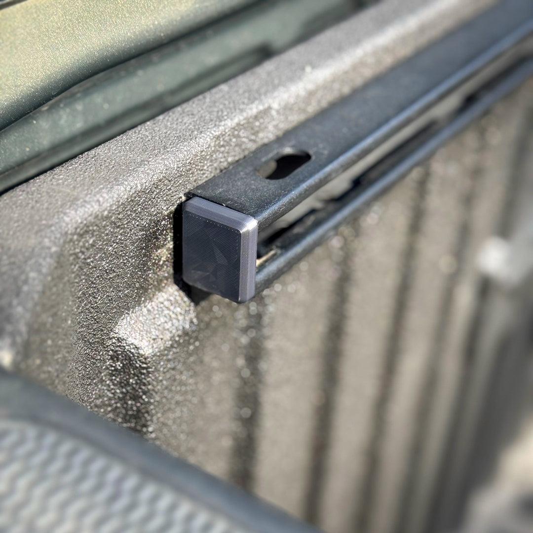 Charvonia Design Rail End Caps for Tacoma (2005-2026) & Tundra (2007-2026)