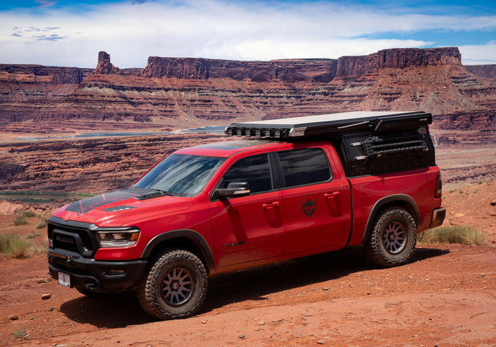 Dirtbox Canopy Camper – Modular Truck Camper Shell / Topper for Mid-Size & Full-Size Trucks (Tacoma, Tundra, F-150, Quatermaster, Ram, Silverado)