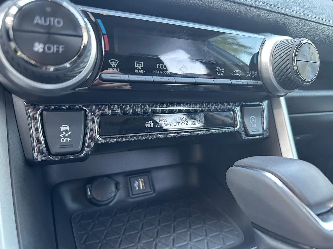 Tufskinz Lower Dash Accent Trim Fits RAV4 (2019-2025)