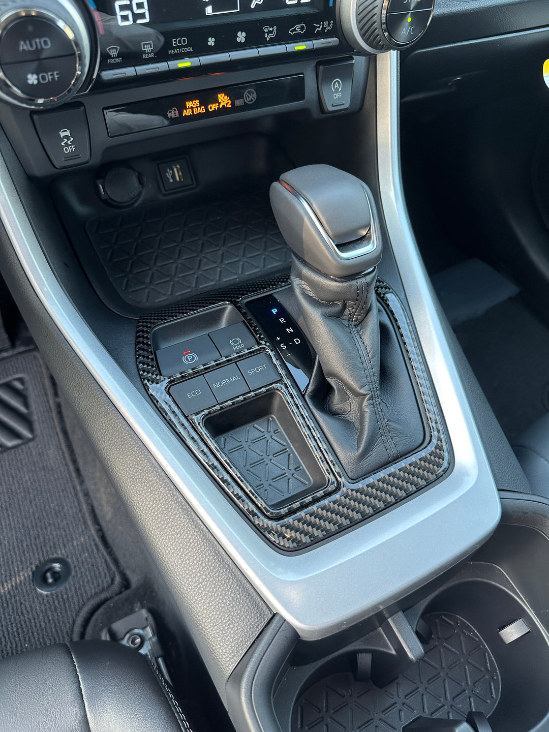 Tufskinz Center Console Accent Trim Fits RAV4 (2019-2025)